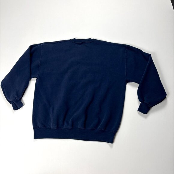 VTG Alpha Psi Omega Crewneck Sweatshirt Blue Sz XL Russell Athletic Frat Theatre - Picture 5 of 6